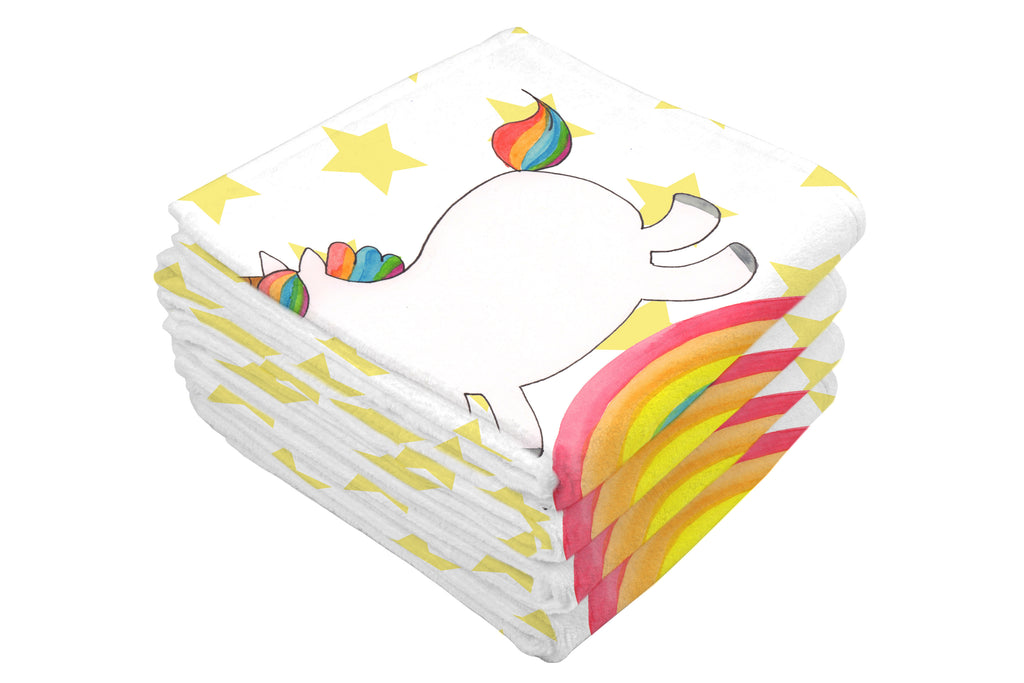 Gäste Handtuch Einhorn Regenbogen Gästetuch, Reisehandtuch, Sport Handtuch, Frottier, Kinder Handtuch, Einhorn, Einhörner, Einhorn Deko, Pegasus, Unicorn, Regenbogen, Glitzer, Einhornpower, Erwachsenwerden, Einhornautobahn