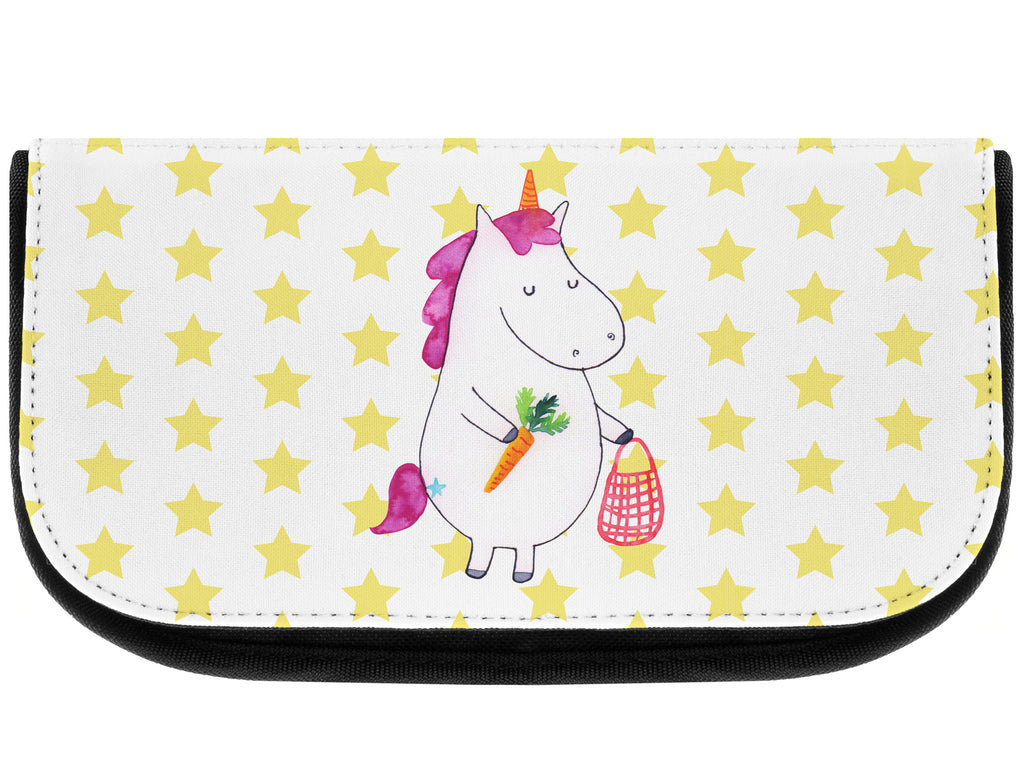 Kosmetiktasche Einhorn Vegan Kosmetikbeutel, Kulturtasche, Kulturbeutel, Schminktasche, Make-Up Tasche, Einhorn, Einhörner, Einhorn Deko, Pegasus, Unicorn, vegan, Gesund leben, Vegetariar, Rohkost, Gesund essen, Veganismus, Veganer
