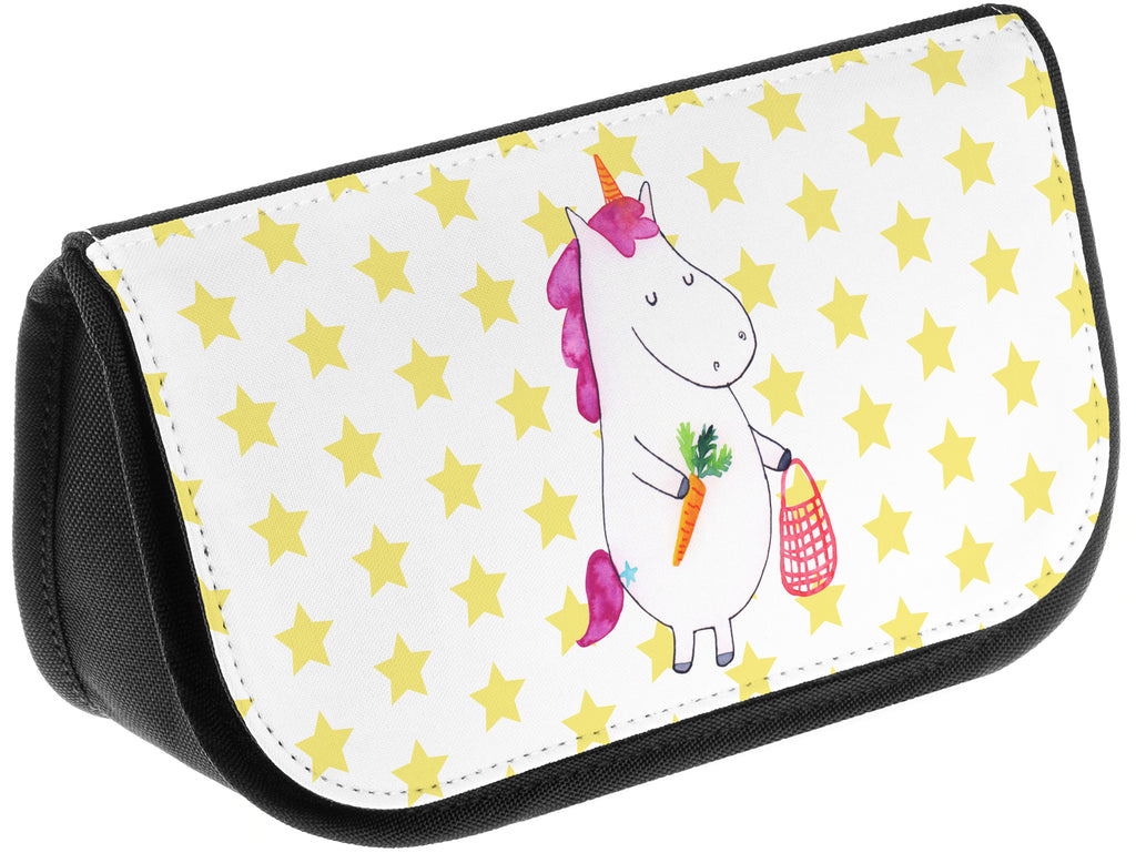 Kosmetiktasche Einhorn Vegan Kosmetikbeutel, Kulturtasche, Kulturbeutel, Schminktasche, Make-Up Tasche, Einhorn, Einhörner, Einhorn Deko, Pegasus, Unicorn, vegan, Gesund leben, Vegetariar, Rohkost, Gesund essen, Veganismus, Veganer