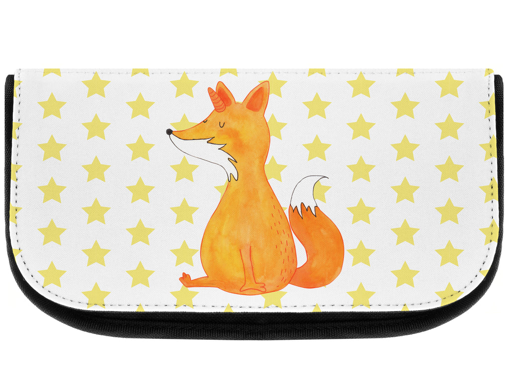 Kosmetiktasche Fuchshörnchen Kosmetikbeutel, Kulturtasche, Kulturbeutel, Schminktasche, Make-Up Tasche, Einhorn, Einhörner, Einhorn Deko, Pegasus, Unicorn, Fuchs, Unicorns, Fuchshörnchen, Fuchshorn, Foxycorn, Füchse