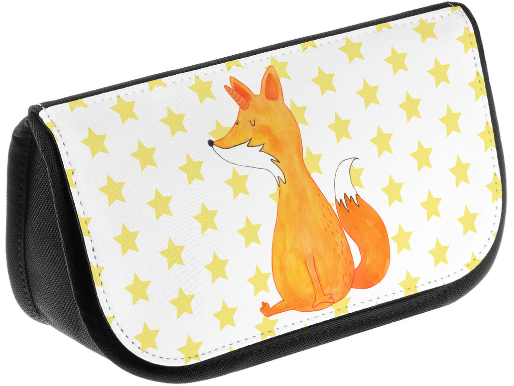 Kosmetiktasche Fuchshörnchen Wunsch Kosmetikbeutel, Kulturtasche, Kulturbeutel, Schminktasche, Make-Up Tasche, Einhorn, Einhörner, Einhorn Deko, Pegasus, Unicorn, Fuchs, Unicorns, Fuchshörnchen, Fuchshorn, Foxycorn, Füchse