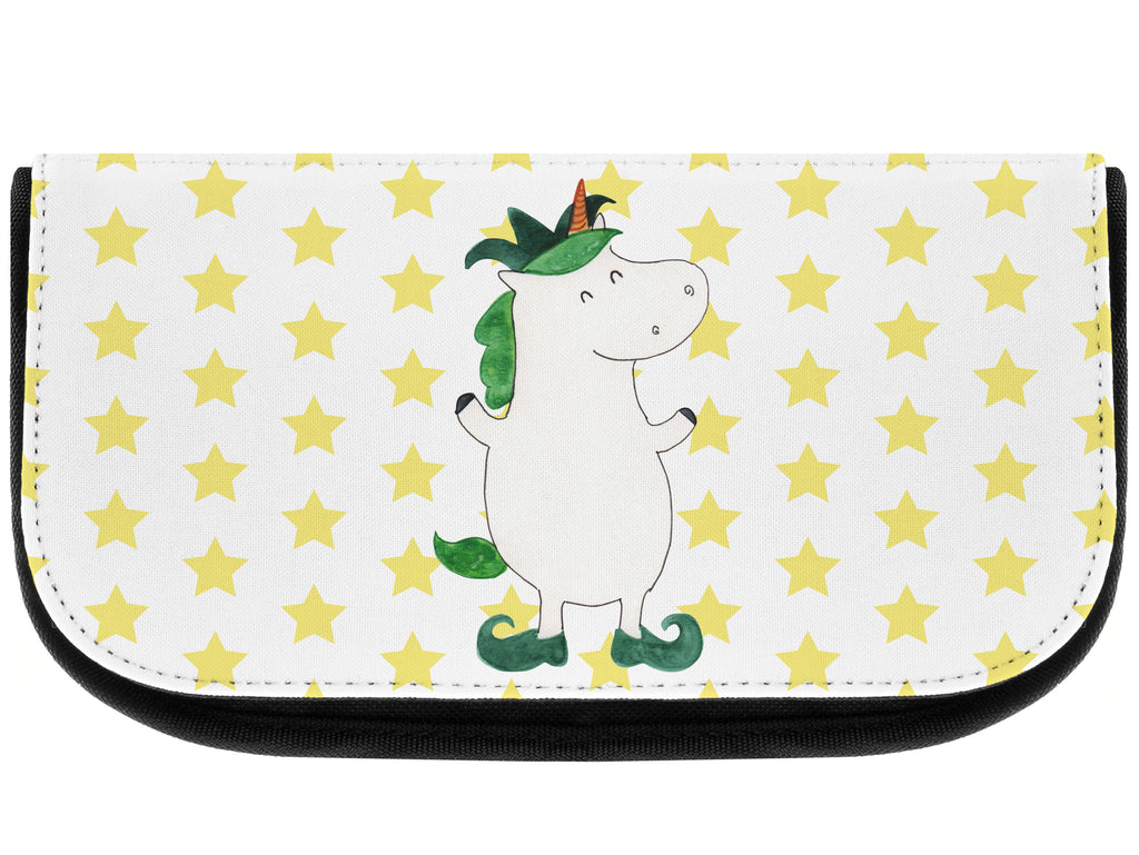 Kosmetiktasche Einhorn Joker Kosmetikbeutel, Kulturtasche, Kulturbeutel, Schminktasche, Make-Up Tasche, Einhorn, Einhörner, Einhorn Deko, Pegasus, Unicorn, Hofnarr, Kasper, Gaukler, Mittelalter