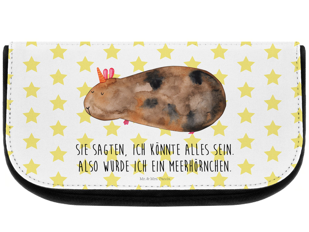 Kosmetiktasche Meerhörnchen Kosmetikbeutel, Kulturtasche, Kulturbeutel, Schminktasche, Make-Up Tasche, Einhorn, Einhörner, Einhorn Deko, Pegasus, Unicorn, Meerhörnchen, Meericorn, Meerschwein, Meerschweinchen