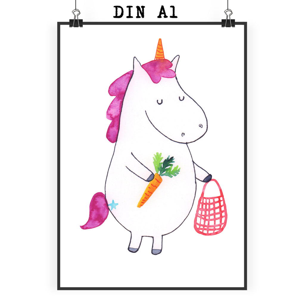 Poster Einhorn Vegan Poster, Wandposter, Bild, Wanddeko, Küchenposter, Kinderposter, Wanddeko Bild, Raumdekoration, Wanddekoration, Handgemaltes Poster, Mr. & Mrs. Panda Poster, Designposter, Kunstdruck, Posterdruck, Einhorn, Einhörner, Einhorn Deko, Pegasus, Unicorn, vegan, Gesund leben, Vegetariar, Rohkost, Gesund essen, Veganismus, Veganer