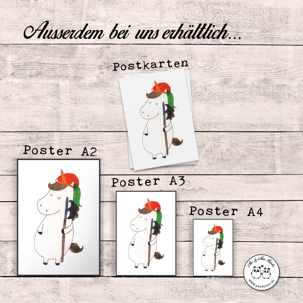 Poster Einhorn Bube Poster, Wandposter, Bild, Wanddeko, Küchenposter, Kinderposter, Wanddeko Bild, Raumdekoration, Wanddekoration, Handgemaltes Poster, Mr. & Mrs. Panda Poster, Designposter, Kunstdruck, Posterdruck, Einhorn, Einhörner, Einhorn Deko, Pegasus, Unicorn, Bube, Mittelalter