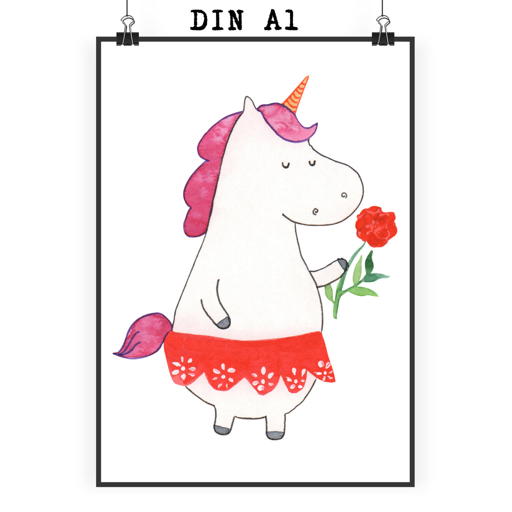 Poster Einhorn Dame Poster, Wandposter, Bild, Wanddeko, Küchenposter, Kinderposter, Wanddeko Bild, Raumdekoration, Wanddekoration, Handgemaltes Poster, Mr. & Mrs. Panda Poster, Designposter, Kunstdruck, Posterdruck, Einhorn, Einhörner, Einhorn Deko, Pegasus, Unicorn, Dame, Lady, feine Dame, Freundin, Frau, Bachelor, Bachelorette, Abfuhr, Schluss machen, Trennung