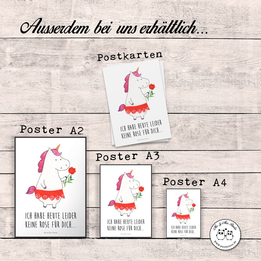 Poster Einhorn Dame Poster, Wandposter, Bild, Wanddeko, Küchenposter, Kinderposter, Wanddeko Bild, Raumdekoration, Wanddekoration, Handgemaltes Poster, Mr. & Mrs. Panda Poster, Designposter, Kunstdruck, Posterdruck, Einhorn, Einhörner, Einhorn Deko, Pegasus, Unicorn, Dame, Lady, feine Dame, Freundin, Frau, Bachelor, Bachelorette, Abfuhr, Schluss machen, Trennung