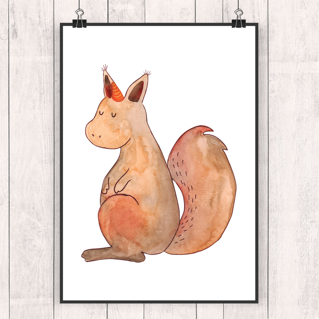 Poster Einhörnchen Glaube Poster, Wandposter, Bild, Wanddeko, Küchenposter, Kinderposter, Wanddeko Bild, Raumdekoration, Wanddekoration, Handgemaltes Poster, Mr. & Mrs. Panda Poster, Designposter, Kunstdruck, Posterdruck, Einhorn, Einhörner, Einhorn Deko, Pegasus, Unicorn, Einhörnchen, Eichhörnchen, Eichhorn