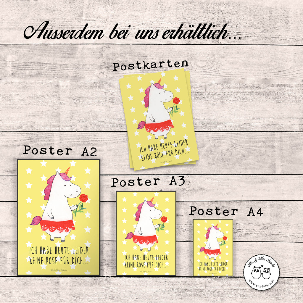 Poster Einhorn Dame Poster, Wandposter, Bild, Wanddeko, Küchenposter, Kinderposter, Wanddeko Bild, Raumdekoration, Wanddekoration, Handgemaltes Poster, Mr. & Mrs. Panda Poster, Designposter, Kunstdruck, Posterdruck, Einhorn, Einhörner, Einhorn Deko, Pegasus, Unicorn, Dame, Lady, feine Dame, Freundin, Frau, Bachelor, Bachelorette, Abfuhr, Schluss machen, Trennung