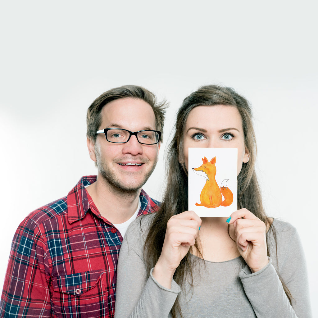 Postkarte Fuchshörnchen Wunsch Geschenkkarte, Grußkarte, Karte, Einladung, Ansichtskarte, Geburtstagskarte, Einladungskarte, Einhorn, Einhörner, Einhorn Deko, Pegasus, Unicorn, Fuchs, Unicorns, Fuchshörnchen, Fuchshorn, Foxycorn, Füchse