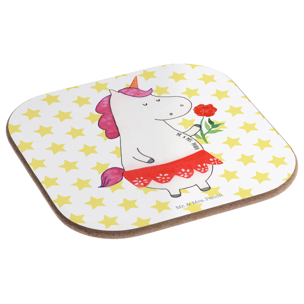 Quadratische Untersetzer Einhorn Dame Bierdeckel, Glasuntersetzer, Untersetzer Gläser, Getränkeuntersetzer, Einhorn, Einhörner, Einhorn Deko, Pegasus, Unicorn, Dame, Lady, feine Dame, Freundin, Frau, Bachelor, Bachelorette, Abfuhr, Schluss machen, Trennung