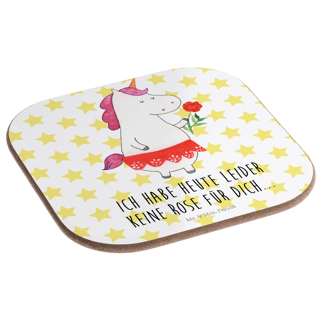 Quadratische Untersetzer Einhorn Dame Bierdeckel, Glasuntersetzer, Untersetzer Gläser, Getränkeuntersetzer, Einhorn, Einhörner, Einhorn Deko, Pegasus, Unicorn, Dame, Lady, feine Dame, Freundin, Frau, Bachelor, Bachelorette, Abfuhr, Schluss machen, Trennung