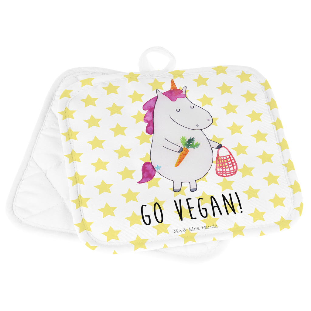 2er Set Topflappen  Einhorn Vegan Topflappen, Topfuntersetzer, Ofenhandschuh, Topflappen Set, Topflappen lustig, Topflappen mit Spruch, Einhorn, Einhörner, Einhorn Deko, Pegasus, Unicorn, vegan, Gesund leben, Vegetariar, Rohkost, Gesund essen, Veganismus, Veganer