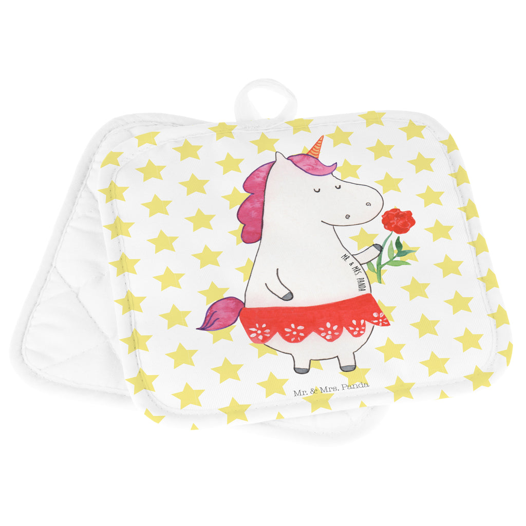 2er Set Topflappen  Einhorn Dame Topflappen, Topfuntersetzer, Ofenhandschuh, Topflappen Set, Topflappen lustig, Topflappen mit Spruch, Einhorn, Einhörner, Einhorn Deko, Pegasus, Unicorn, Dame, Lady, feine Dame, Freundin, Frau, Bachelor, Bachelorette, Abfuhr, Schluss machen, Trennung