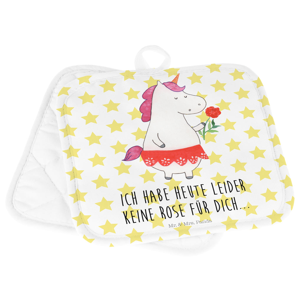 2er Set Topflappen  Einhorn Dame Topflappen, Topfuntersetzer, Ofenhandschuh, Topflappen Set, Topflappen lustig, Topflappen mit Spruch, Einhorn, Einhörner, Einhorn Deko, Pegasus, Unicorn, Dame, Lady, feine Dame, Freundin, Frau, Bachelor, Bachelorette, Abfuhr, Schluss machen, Trennung