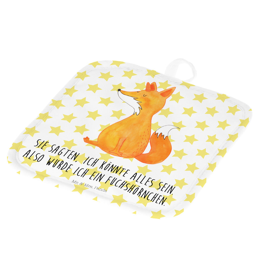 2er Set Topflappen  Fuchshörnchen Wunsch Topflappen, Topfuntersetzer, Ofenhandschuh, Topflappen Set, Topflappen lustig, Topflappen mit Spruch, Einhorn, Einhörner, Einhorn Deko, Pegasus, Unicorn, Fuchs, Unicorns, Fuchshörnchen, Fuchshorn, Foxycorn, Füchse