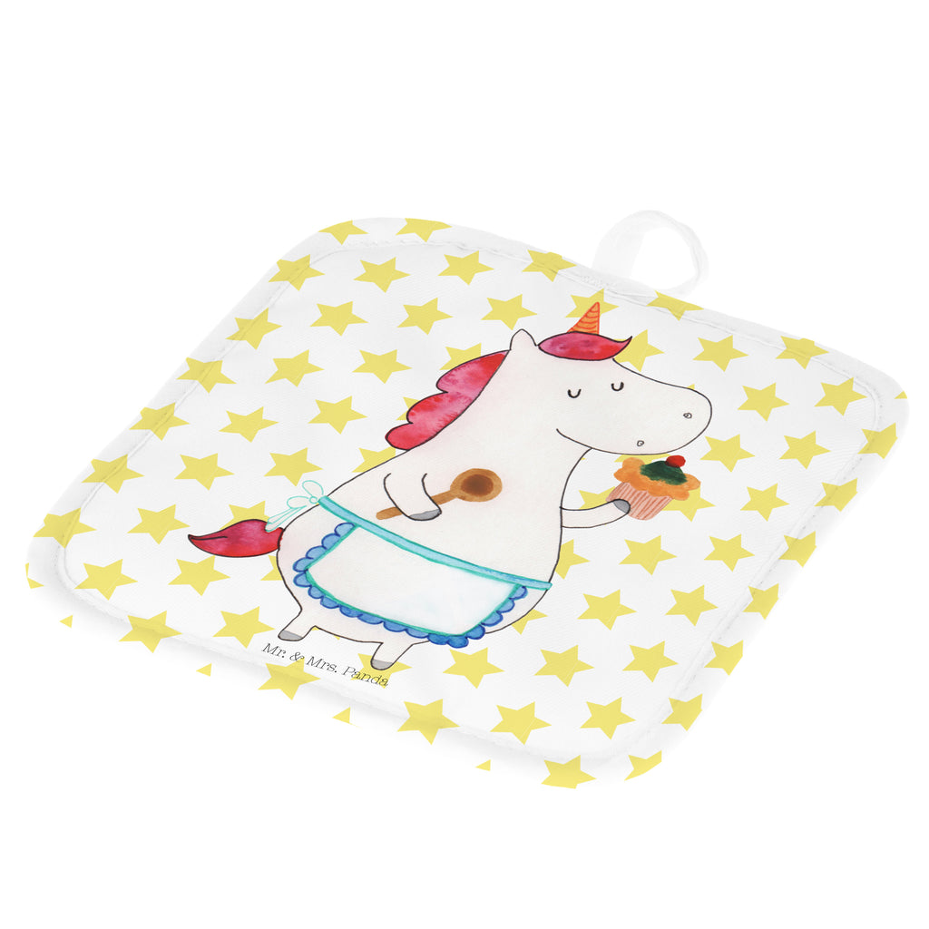 2er Set Topflappen  Einhorn Küchenfee Topflappen, Topfuntersetzer, Ofenhandschuh, Topflappen Set, Topflappen lustig, Topflappen mit Spruch, Einhorn, Einhörner, Einhorn Deko, Pegasus, Unicorn, backen, Muffin, Motivation, Träumer, träumen, Bäckerin, Hobbykoch, Koch, Torte, Kuchen