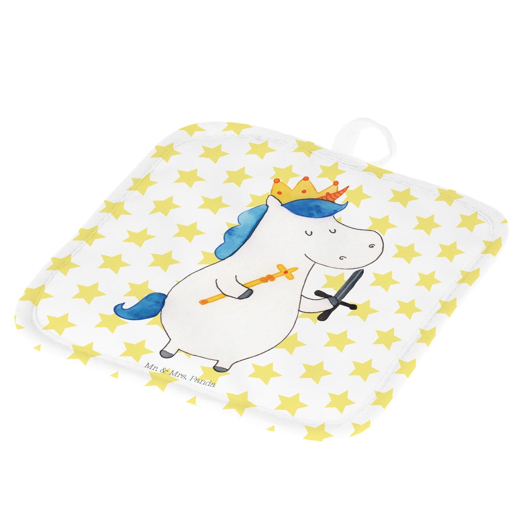 2er Set Topflappen  Einhorn König mit Schwert Topflappen, Topfuntersetzer, Ofenhandschuh, Topflappen Set, Topflappen lustig, Topflappen mit Spruch, Einhorn, Einhörner, Einhorn Deko, Pegasus, Unicorn, König, Ritter, Mittelalter