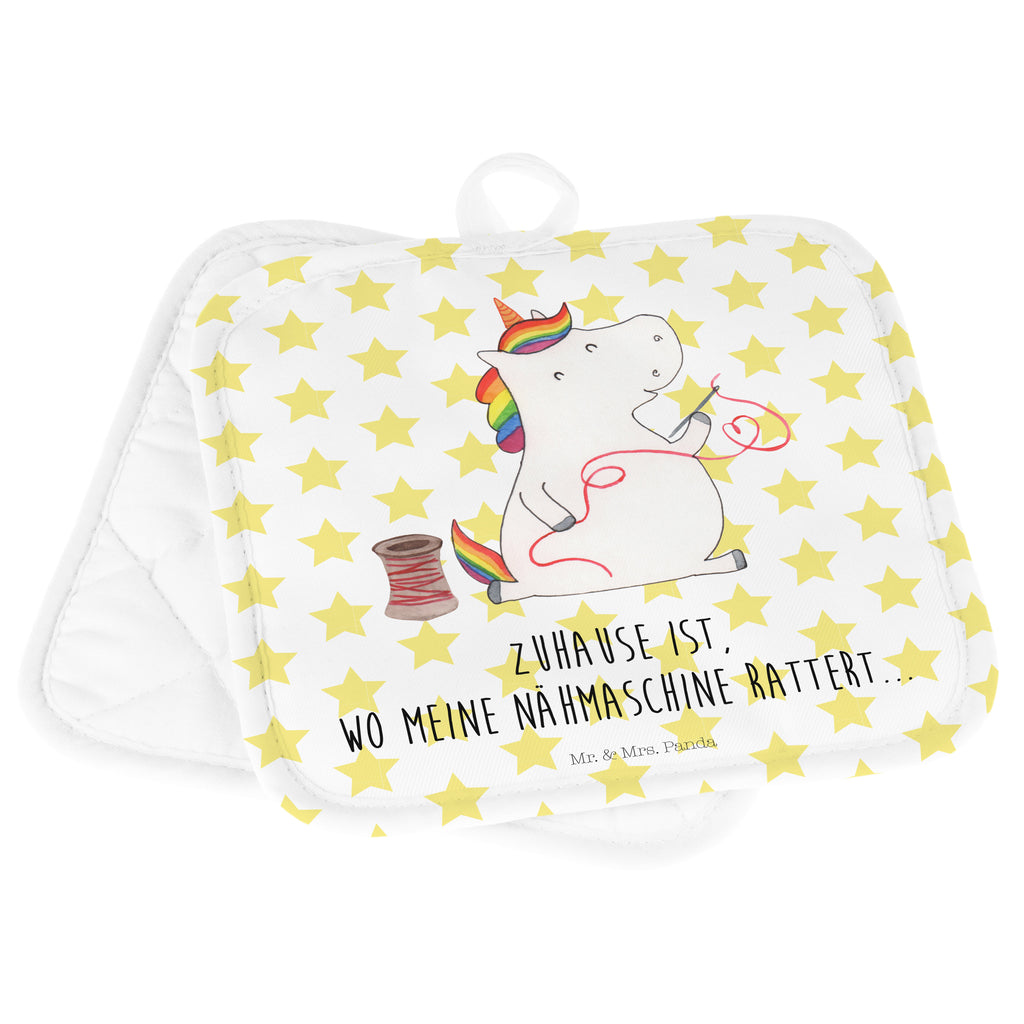 2er Set Topflappen  Einhorn Näherin Topflappen, Topfuntersetzer, Ofenhandschuh, Topflappen Set, Topflappen lustig, Topflappen mit Spruch, Einhorn, Einhörner, Einhorn Deko, Pegasus, Unicorn, Näherin, nähen, Mädchen, Freundin, Häkeln, Stricken, basteln, Nähzimmer