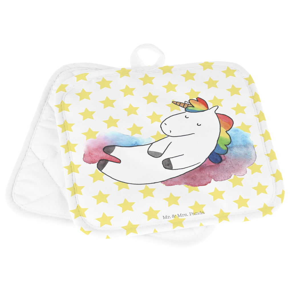 2er Set Topflappen  Einhorn Wolke 7 Topflappen, Topfuntersetzer, Ofenhandschuh, Topflappen Set, Topflappen lustig, Topflappen mit Spruch, Einhorn, Einhörner, Einhorn Deko, Pegasus, Unicorn, verliebt, Menschen, witzig, lustig, Geschenk, Glaube, Realität, Lächeln