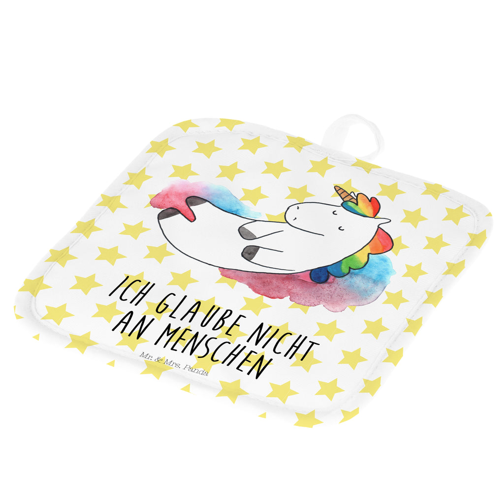 2er Set Topflappen  Einhorn Wolke 7 Topflappen, Topfuntersetzer, Ofenhandschuh, Topflappen Set, Topflappen lustig, Topflappen mit Spruch, Einhorn, Einhörner, Einhorn Deko, Pegasus, Unicorn, verliebt, Menschen, witzig, lustig, Geschenk, Glaube, Realität, Lächeln