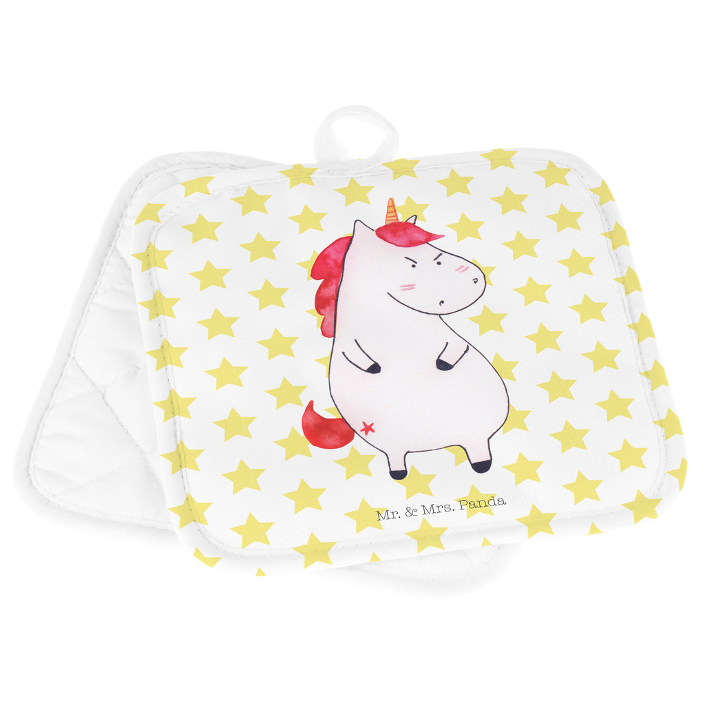 2er Set Topflappen  Einhorn wütend Topflappen, Topfuntersetzer, Ofenhandschuh, Topflappen Set, Topflappen lustig, Topflappen mit Spruch, Einhorn, Einhörner, Einhorn Deko, Pegasus, Unicorn, Realität, Ansage, lustlos, nein, Büro, Arbeit, wütend, dumme Fragen, lustig, Spaß, Geschenk