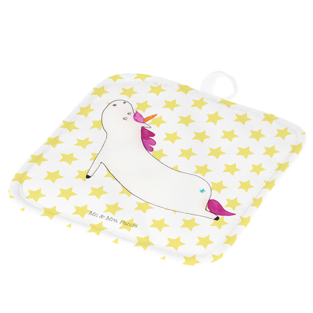 2er Set Topflappen  Einhorn Yoga Topflappen, Topfuntersetzer, Ofenhandschuh, Topflappen Set, Topflappen lustig, Topflappen mit Spruch, Einhorn, Einhörner, Einhorn Deko, Pegasus, Unicorn, Yoga, Namaste, Achtsamkeit, Entspannung, Joga, Yogamatte, Sport, lustig, witzig, süß
