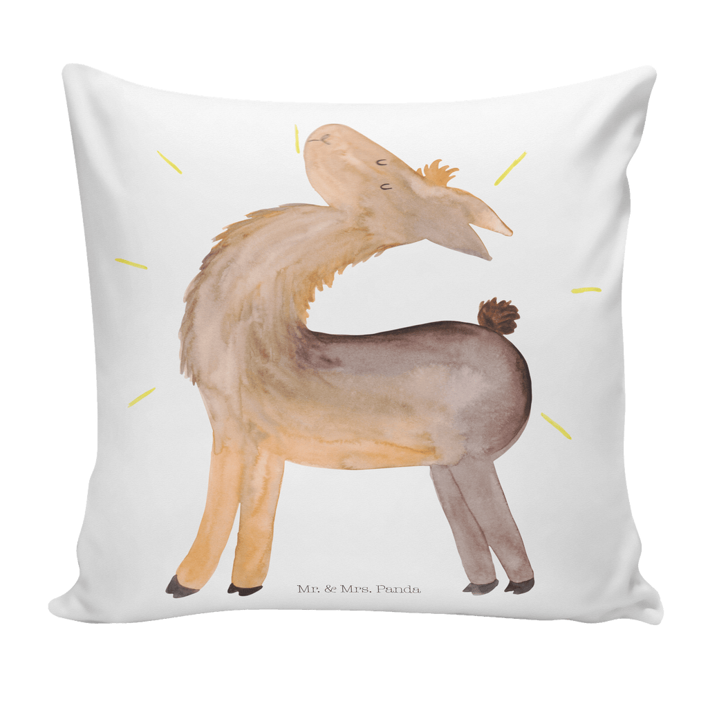 40x40 Kissen Lama stolz Kissenhülle, Kopfkissen, Sofakissen, Dekokissen, Motivkissen, Lama, Alpaka, Lamas, Außenseiter, Anders, Neustart, stolz, Hippie, Freundin, Freundinnen, beste Freundin, Kumpel, Familie, Family