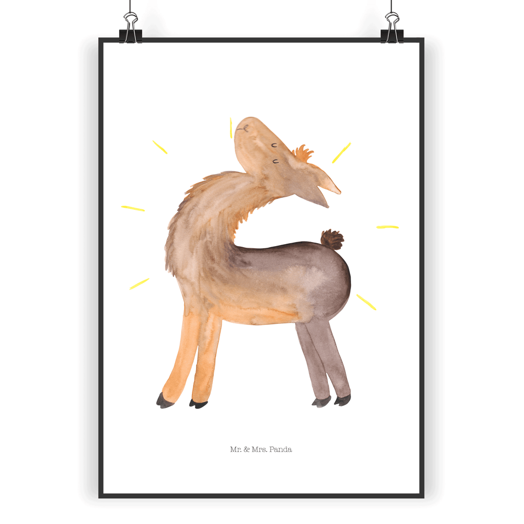 Poster Lama stolz Poster, Wandposter, Bild, Wanddeko, Küchenposter, Kinderposter, Wanddeko Bild, Raumdekoration, Wanddekoration, Handgemaltes Poster, Mr. & Mrs. Panda Poster, Designposter, Kunstdruck, Posterdruck, Lama, Alpaka, Lamas, Außenseiter, Anders, Neustart, stolz, Hippie, Freundin, Freundinnen, beste Freundin, Kumpel, Familie, Family