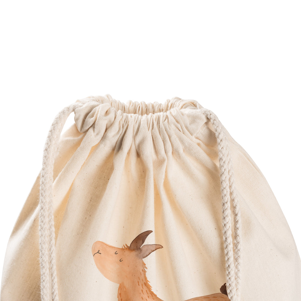 Sportbeutel Lama Regenbogen Turnbeutel, Beutel, Sporttasche, Tasche, Stoffbeutel, Lama, Alpaka, Lamas, Regenbogen, Haters gonna hate, Haters, Selbstständig, Außenseiter, Schule, Abi, Hobby, Wolkenland, Freiheit