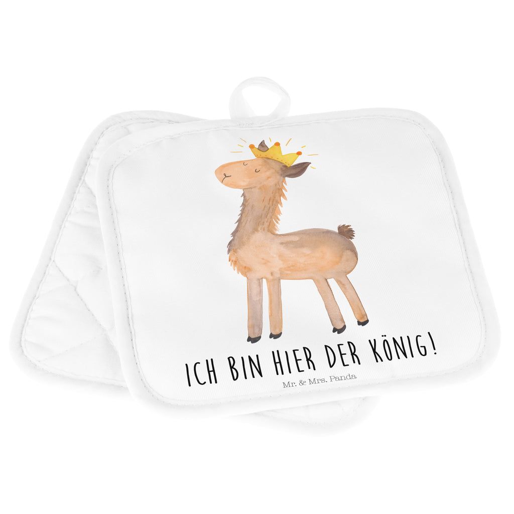 2er Set Topflappen  Lama König Topflappen, Topfuntersetzer, Ofenhandschuh, Topflappen Set, Topflappen lustig, Topflappen mit Spruch, Lama, Alpaka, Lamas, König, Königin, Freundin, Mama, Papa, Büro Kollege, Kollegin, Chef, Vorgesetzter, Abi, Abitur