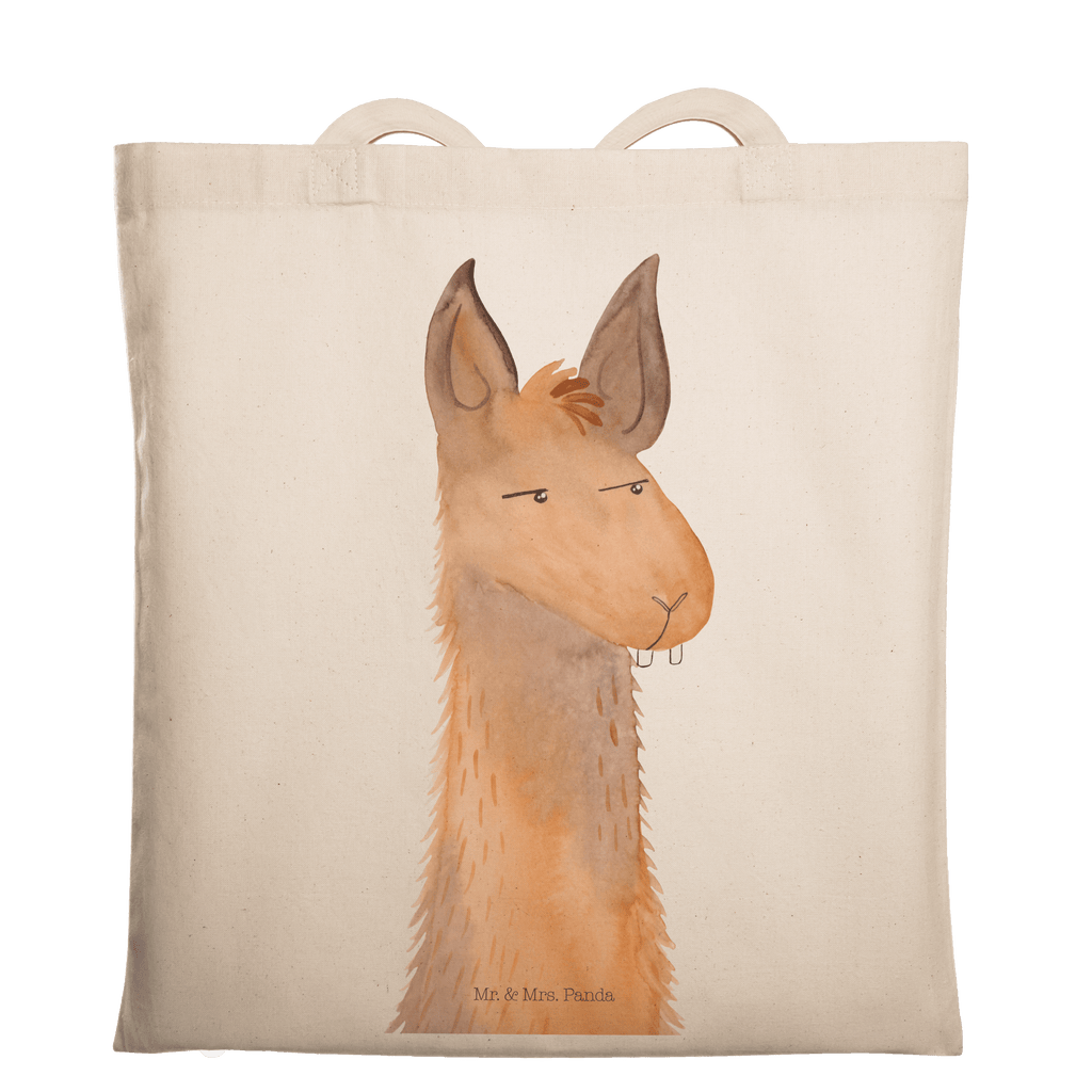 Tragetasche Lamakopf genervt Beuteltasche, Beutel, Einkaufstasche, Jutebeutel, Stoffbeutel, Lama, Alpaka, Lamas, Recht haben, genervt sein, Freundin, beste Freundin, Partnerin, Büro, Büroalltag, Chef, Chefin, Azubi