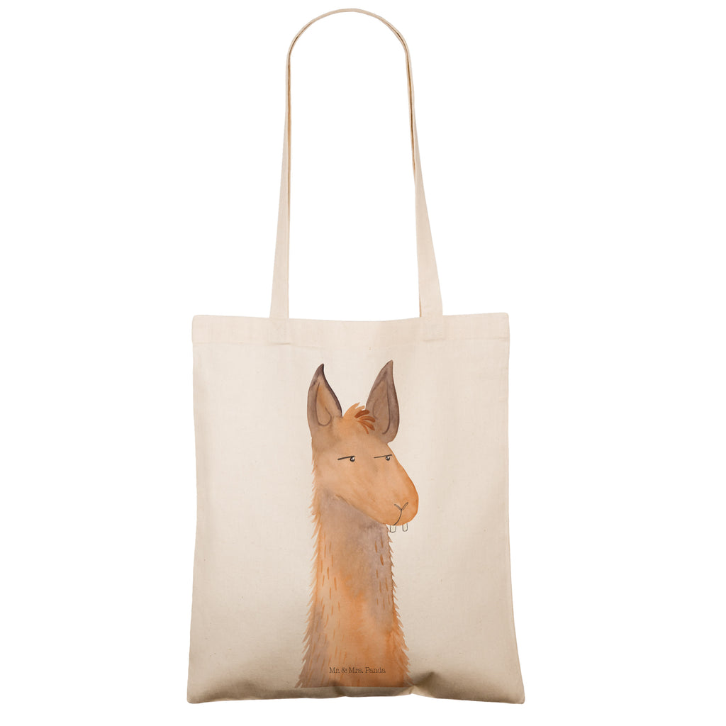 Tragetasche Lamakopf genervt Beuteltasche, Beutel, Einkaufstasche, Jutebeutel, Stoffbeutel, Lama, Alpaka, Lamas, Recht haben, genervt sein, Freundin, beste Freundin, Partnerin, Büro, Büroalltag, Chef, Chefin, Azubi