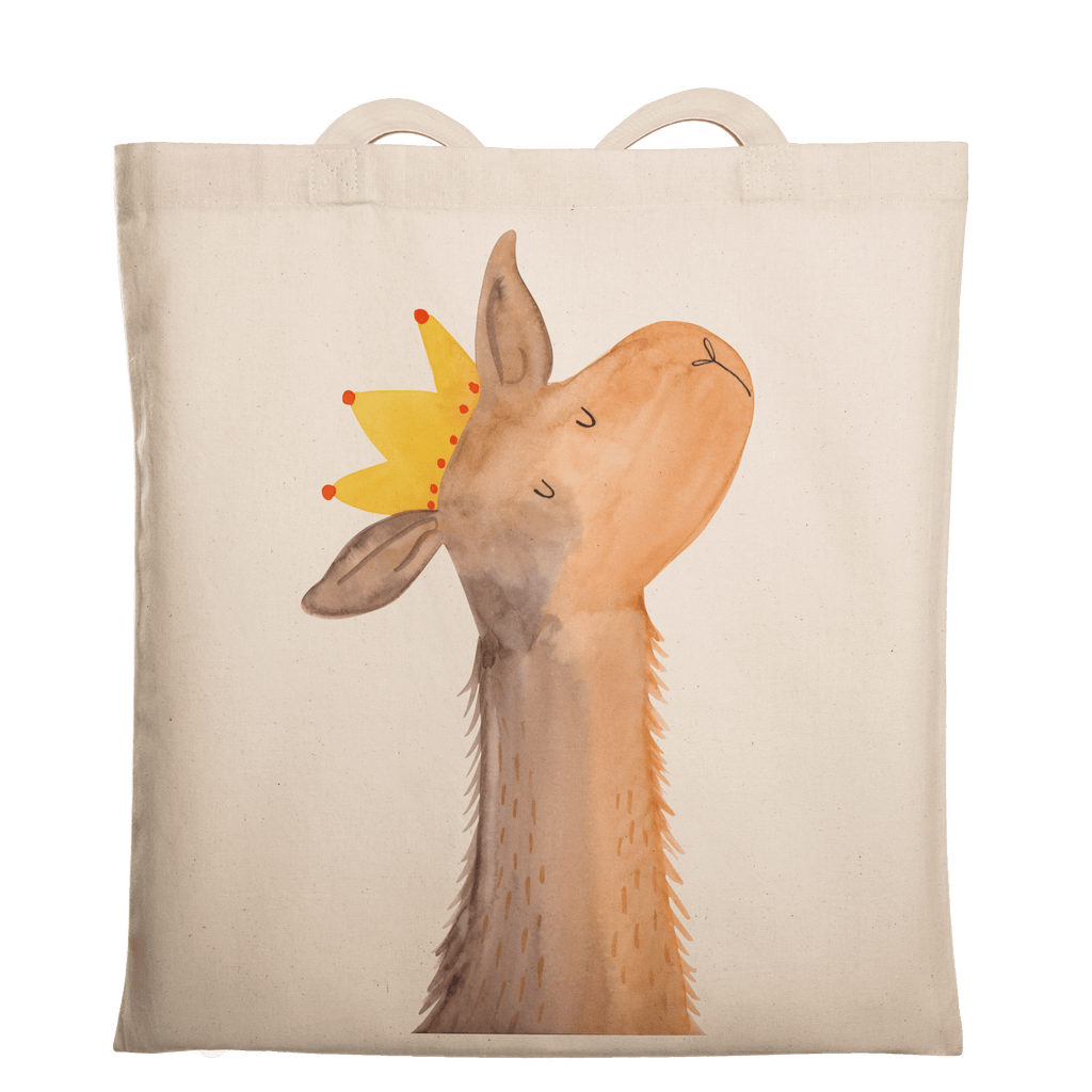 Tragetasche Lamakopf König Beuteltasche, Beutel, Einkaufstasche, Jutebeutel, Stoffbeutel, Lama, Alpaka, Lamas, König, Königin, Freundin, Mama, Papa, Büro Kollege, Kollegin, Chef, Vorgesetzter, Abi, Abitur