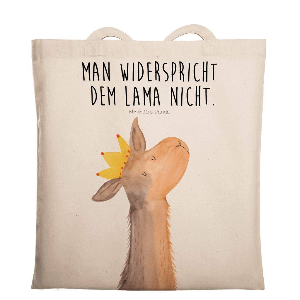 Tragetasche Lamakopf König Beuteltasche, Beutel, Einkaufstasche, Jutebeutel, Stoffbeutel, Lama, Alpaka, Lamas, König, Königin, Freundin, Mama, Papa, Büro Kollege, Kollegin, Chef, Vorgesetzter, Abi, Abitur