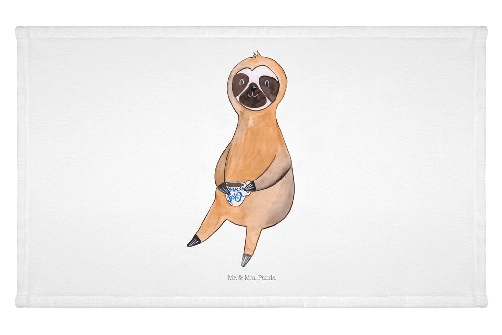 Gäste Handtuch Faultier Kaffee Gästetuch, Reisehandtuch, Sport Handtuch, Frottier, Kinder Handtuch, Faultier, Faultier Geschenk, Faultier Deko, Faultiere, faul, Lieblingstier, Kaffee, erster Kaffee, Morgenmuffel, Frühaufsteher, Kaffeetasse, Genießer, Coffee, Kaffeegetränk