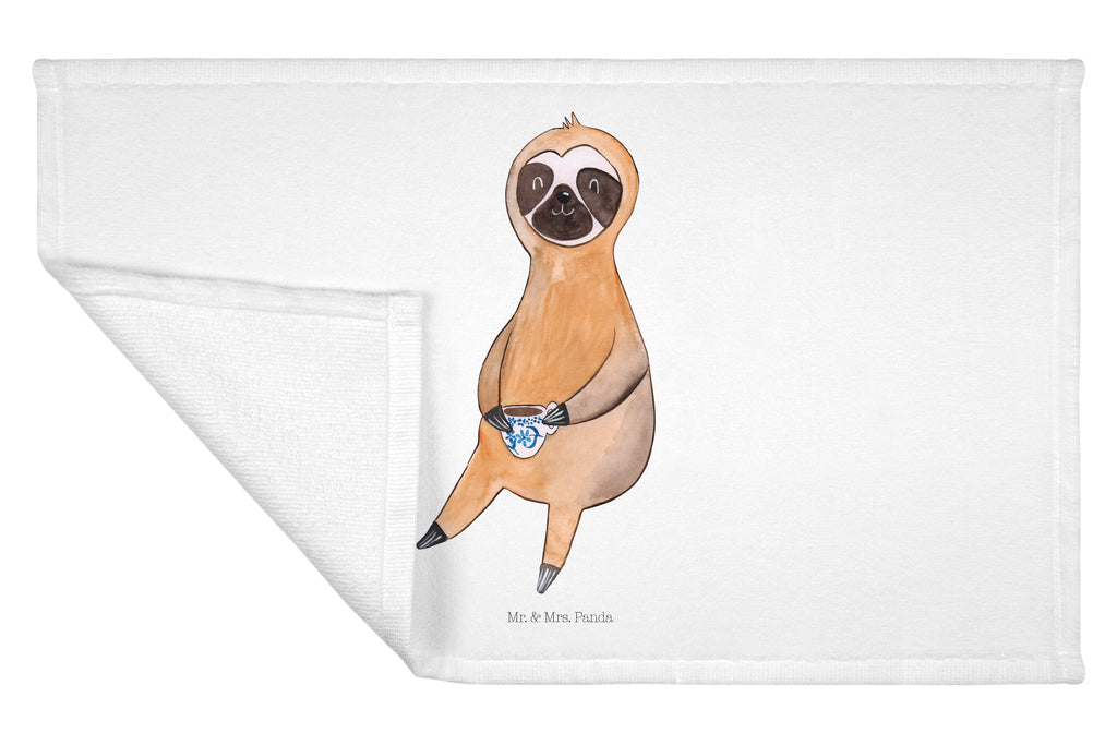Gäste Handtuch Faultier Kaffee Gästetuch, Reisehandtuch, Sport Handtuch, Frottier, Kinder Handtuch, Faultier, Faultier Geschenk, Faultier Deko, Faultiere, faul, Lieblingstier, Kaffee, erster Kaffee, Morgenmuffel, Frühaufsteher, Kaffeetasse, Genießer, Coffee, Kaffeegetränk