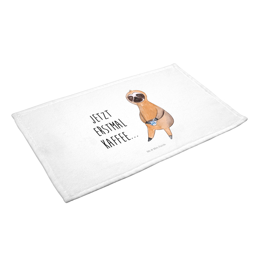 Gäste Handtuch Faultier Kaffee Gästetuch, Reisehandtuch, Sport Handtuch, Frottier, Kinder Handtuch, Faultier, Faultier Geschenk, Faultier Deko, Faultiere, faul, Lieblingstier, Kaffee, erster Kaffee, Morgenmuffel, Frühaufsteher, Kaffeetasse, Genießer, Coffee, Kaffeegetränk