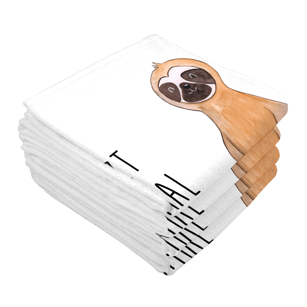 Gäste Handtuch Faultier Kaffee Gästetuch, Reisehandtuch, Sport Handtuch, Frottier, Kinder Handtuch, Faultier, Faultier Geschenk, Faultier Deko, Faultiere, faul, Lieblingstier, Kaffee, erster Kaffee, Morgenmuffel, Frühaufsteher, Kaffeetasse, Genießer, Coffee, Kaffeegetränk