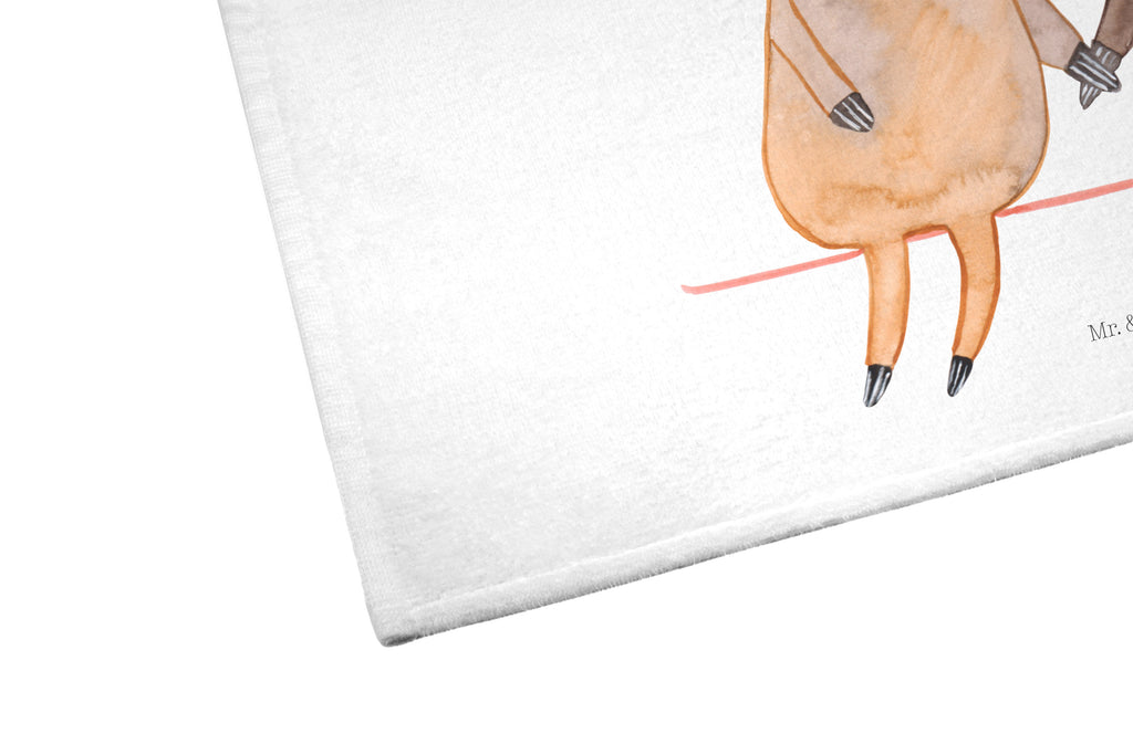 Gäste Handtuch Faultier Pärchen Gästetuch, Reisehandtuch, Sport Handtuch, Frottier, Kinder Handtuch, Faultier, Faultier Geschenk, Faultier Deko, Faultiere, faul, Lieblingstier, Liebe, Liebespaar, Faultierliebe, Faultierpärchen, verliebt, verlobt, gemeinsam, relaxen, Pärchen, Beziehung, Langsamkeit