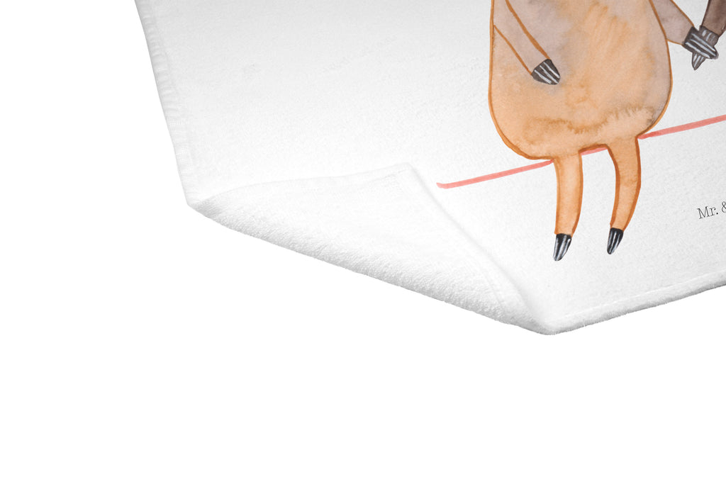 Gäste Handtuch Faultier Pärchen Gästetuch, Reisehandtuch, Sport Handtuch, Frottier, Kinder Handtuch, Faultier, Faultier Geschenk, Faultier Deko, Faultiere, faul, Lieblingstier, Liebe, Liebespaar, Faultierliebe, Faultierpärchen, verliebt, verlobt, gemeinsam, relaxen, Pärchen, Beziehung, Langsamkeit