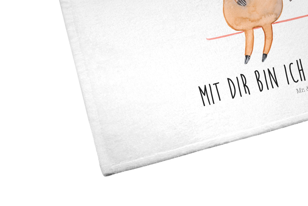 Gäste Handtuch Faultier Pärchen Gästetuch, Reisehandtuch, Sport Handtuch, Frottier, Kinder Handtuch, Faultier, Faultier Geschenk, Faultier Deko, Faultiere, faul, Lieblingstier, Liebe, Liebespaar, Faultierliebe, Faultierpärchen, verliebt, verlobt, gemeinsam, relaxen, Pärchen, Beziehung, Langsamkeit
