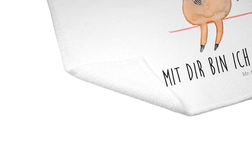 Gäste Handtuch Faultier Pärchen Gästetuch, Reisehandtuch, Sport Handtuch, Frottier, Kinder Handtuch, Faultier, Faultier Geschenk, Faultier Deko, Faultiere, faul, Lieblingstier, Liebe, Liebespaar, Faultierliebe, Faultierpärchen, verliebt, verlobt, gemeinsam, relaxen, Pärchen, Beziehung, Langsamkeit