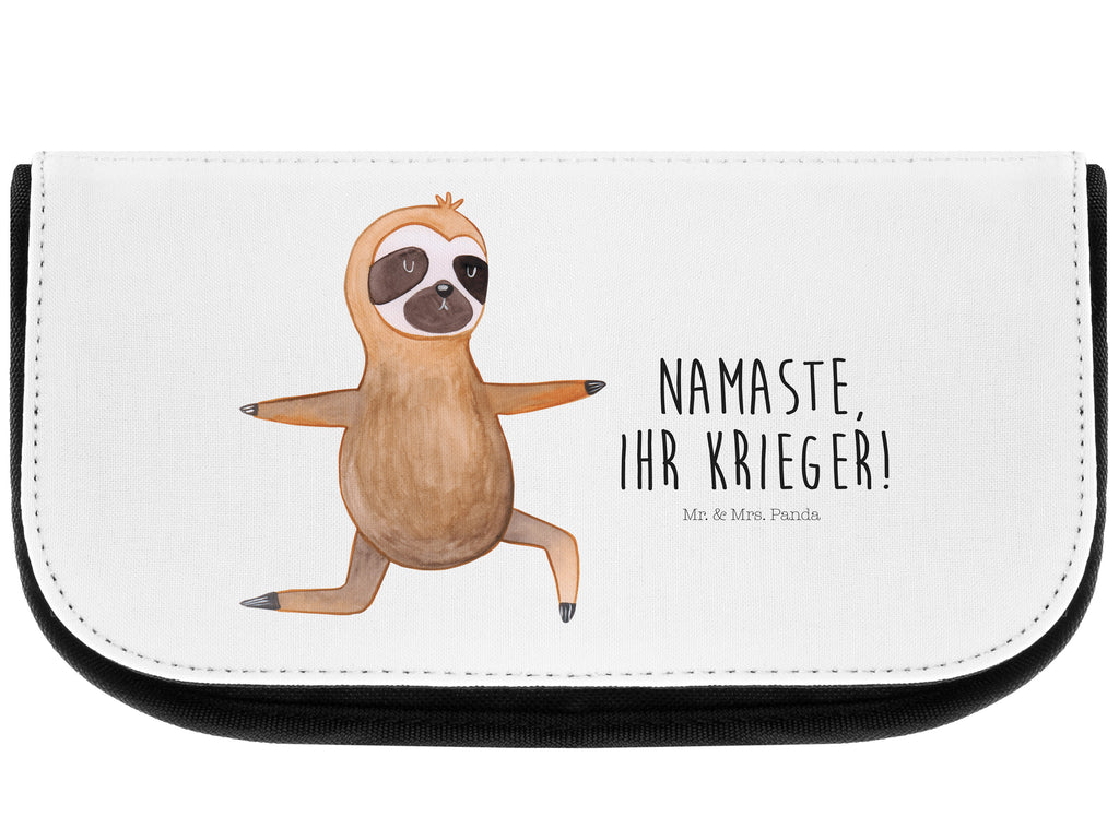 Kosmetiktasche Faultier  Yoga Kosmetikbeutel, Kulturtasche, Kulturbeutel, Schminktasche, Make-Up Tasche, Faultier, Faultier Geschenk, Faultier Deko, Faultiere, faul, Lieblingstier, Yoga, Namaste, Krieger, Yogaübungen, Meditation, Atmung, Gelassenheit, Entspannung