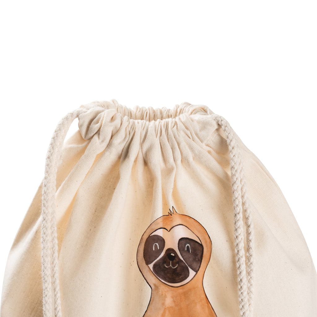 Sportbeutel Faultier Kaffee Turnbeutel, Beutel, Sporttasche, Tasche, Stoffbeutel, Faultier, Faultier Geschenk, Faultier Deko, Faultiere, faul, Lieblingstier, Kaffee, erster Kaffee, Morgenmuffel, Frühaufsteher, Kaffeetasse, Genießer, Coffee, Kaffeegetränk