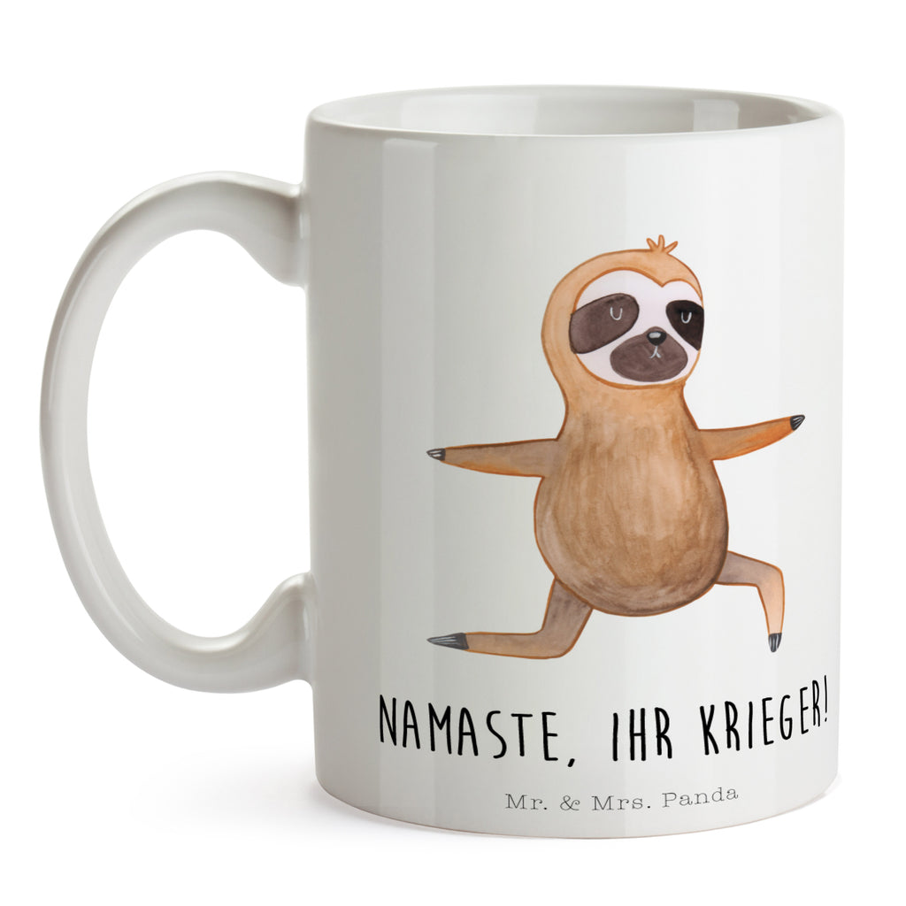 Tasse Faultier  Yoga Faultier, Faultiere, faul, Lieblingstier, Yoga, Namaste, Krieger, Yogaübungen, Meditation, Atmung, Gelassenheit, Entspannung Becher, Kaffeetasse, Kaffeebecher, Tee, Frühstück, Büro  Faultier, Faultier Geschenk, Faultier Deko