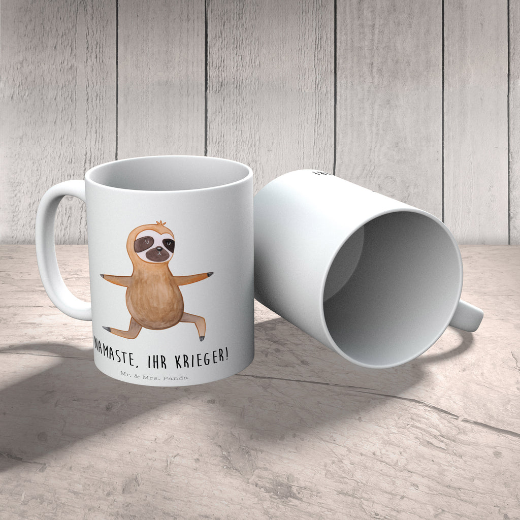 Tasse Faultier  Yoga Faultier, Faultiere, faul, Lieblingstier, Yoga, Namaste, Krieger, Yogaübungen, Meditation, Atmung, Gelassenheit, Entspannung Becher, Kaffeetasse, Kaffeebecher, Tee, Frühstück, Büro  Faultier, Faultier Geschenk, Faultier Deko