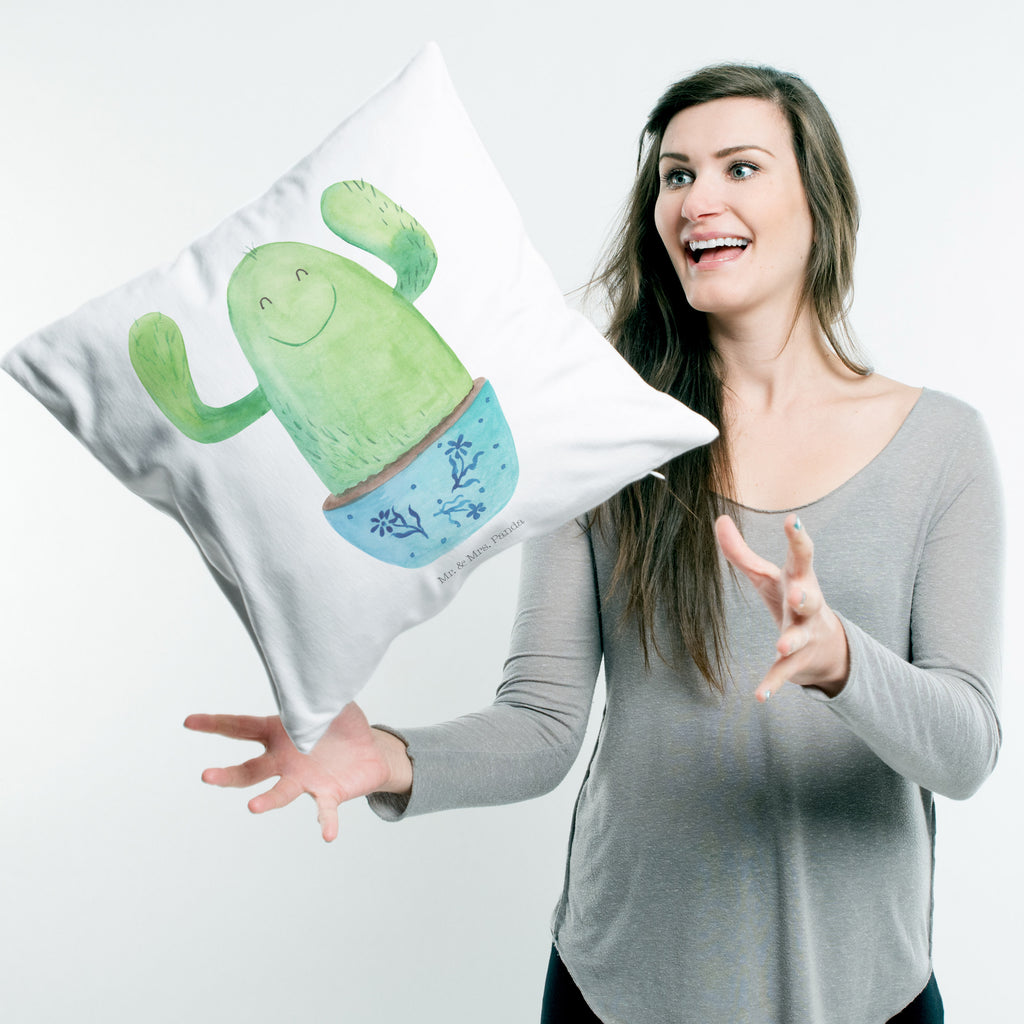 40x40 Kissen Kaktus Happy Kissenhülle, Kopfkissen, Sofakissen, Dekokissen, Motivkissen, Kaktus, Kakteen, Motivation, Spruch, lustig, Kindersicherung, Neustart, Büro, Büroalltag, Kollege, Kollegin, Freundin, Mutter, Familie, Ausbildung