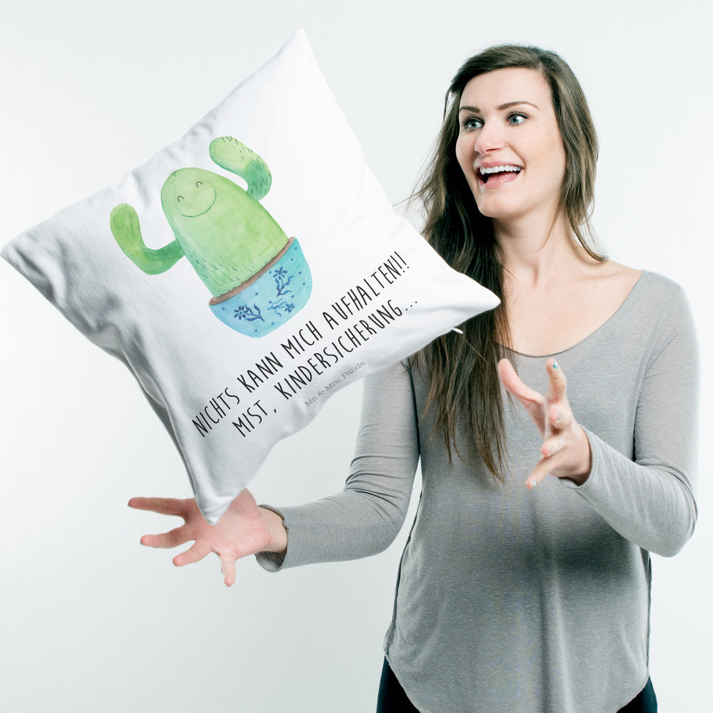 40x40 Kissen Kaktus Happy Kissenhülle, Kopfkissen, Sofakissen, Dekokissen, Motivkissen, Kaktus, Kakteen, Motivation, Spruch, lustig, Kindersicherung, Neustart, Büro, Büroalltag, Kollege, Kollegin, Freundin, Mutter, Familie, Ausbildung