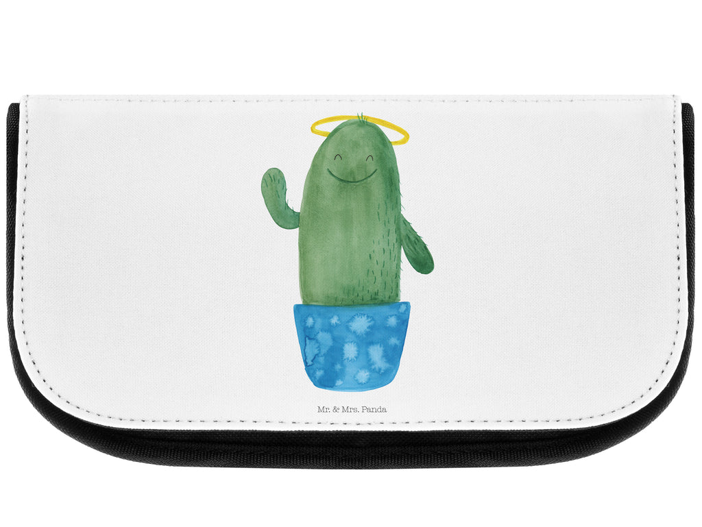 Kosmetiktasche Kaktus Heilig Kosmetikbeutel, Kulturtasche, Kulturbeutel, Schminktasche, Make-Up Tasche, Kaktus, Kakteen, frech, lustig, Kind, Eltern, Familie, Bruder, Schwester, Schwestern, Freundin, Heiligenschein